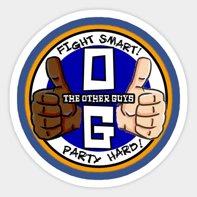 The Other Guys Logo Other Guys Sticker TeePublic